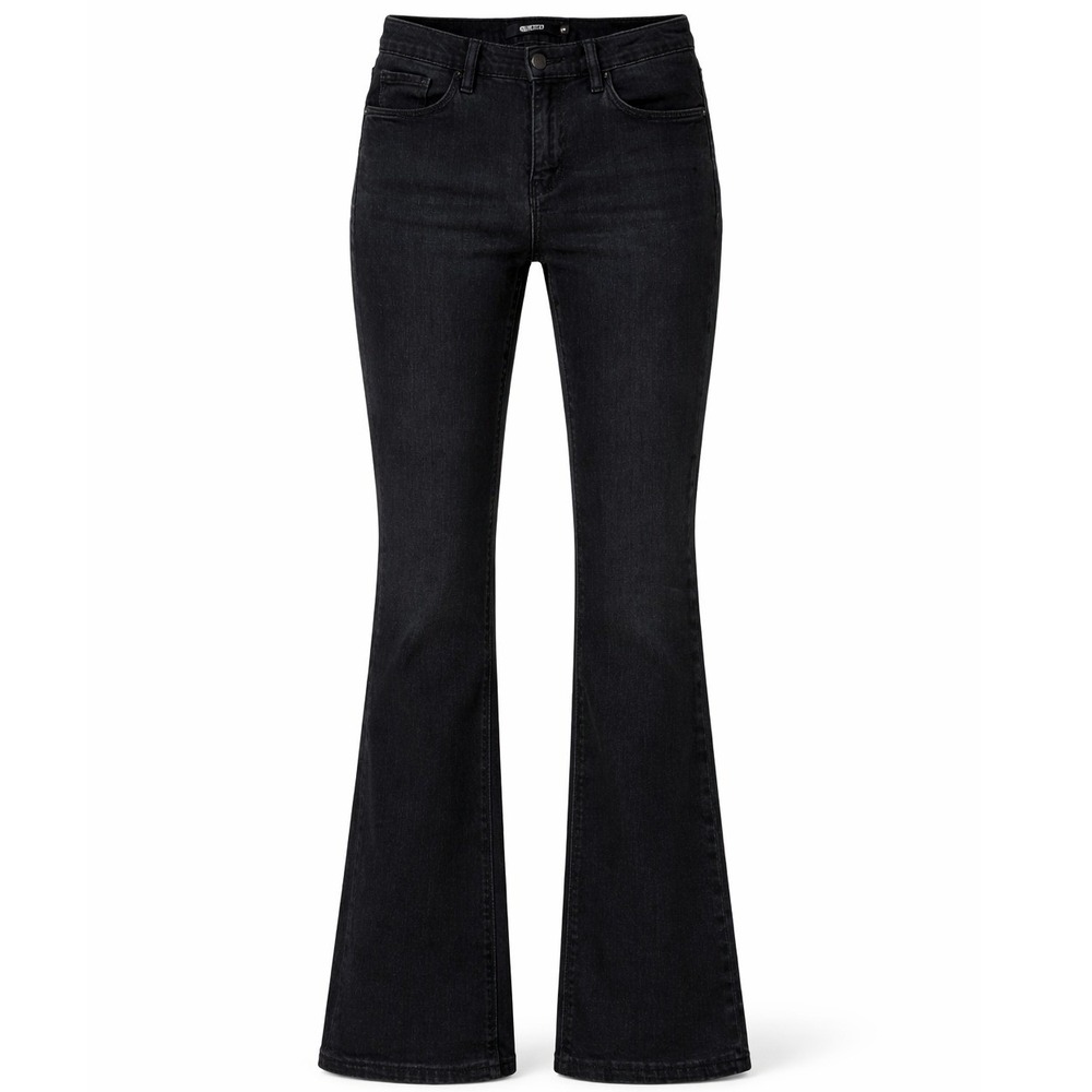 Hudson Nico Bootcut Jeans Womens 28 Faded Black‎ Stretch Mid Rise Denim WM119DWI